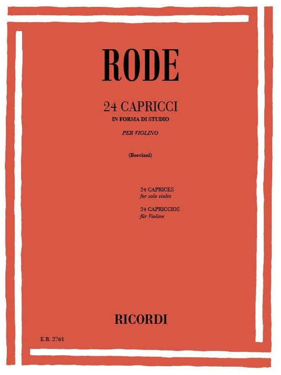 24 Capricci In Forma Di Studio