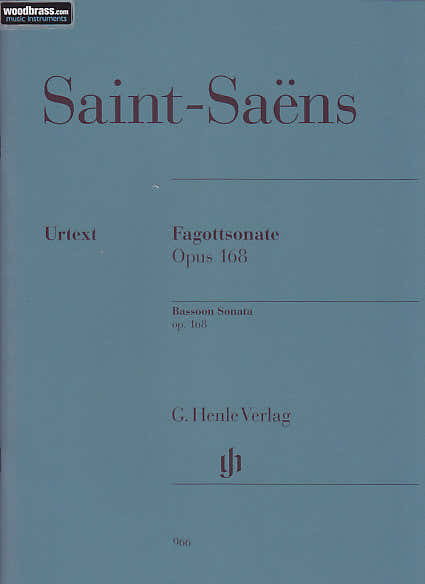 SAINT-saens C. - Sonata para fagote Op. 168