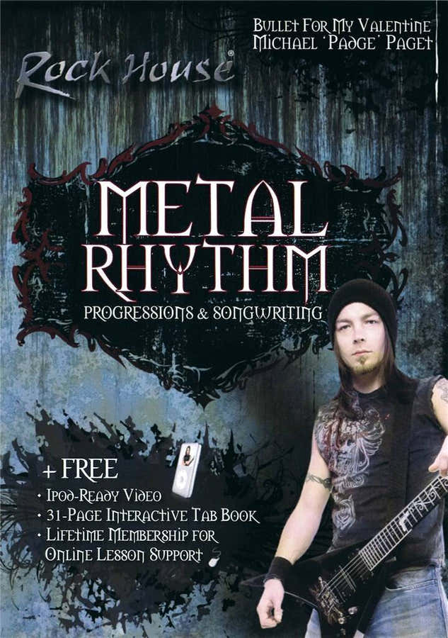 Michael Paget Of Bullet For My Valentine - Metal Rhythm Progressions & Songwriting Rock House DVD