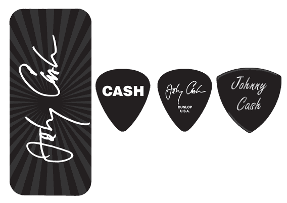 6 x Johnny Cash Signature Médio Caixa