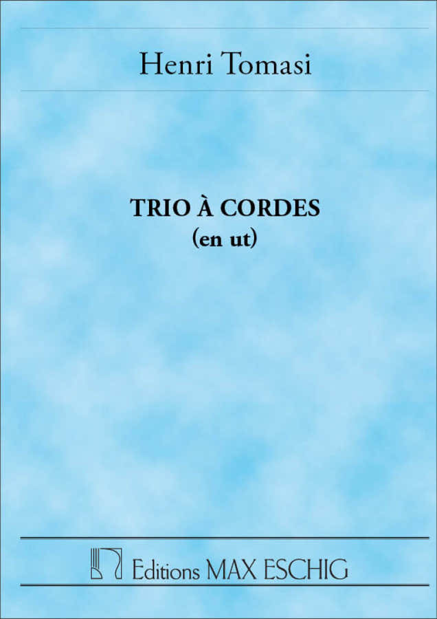 Tomasi Henri - Trio de Cordas em Dó - Partitura do Maestro