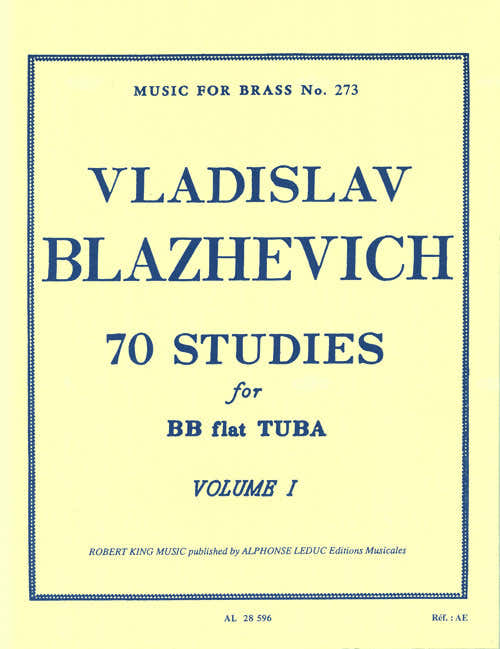 70 Studies for Bb Flat Tuba BC Vol. 1