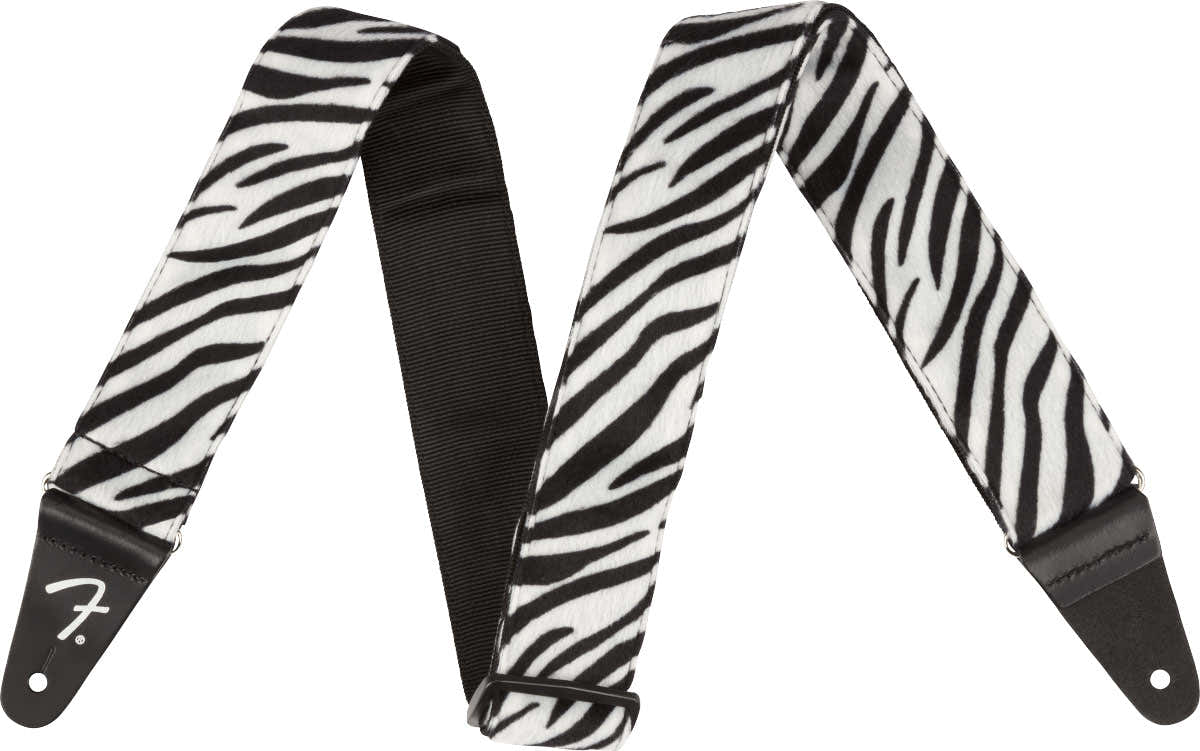 WILD ZEBRA PRINT STRAP 2"