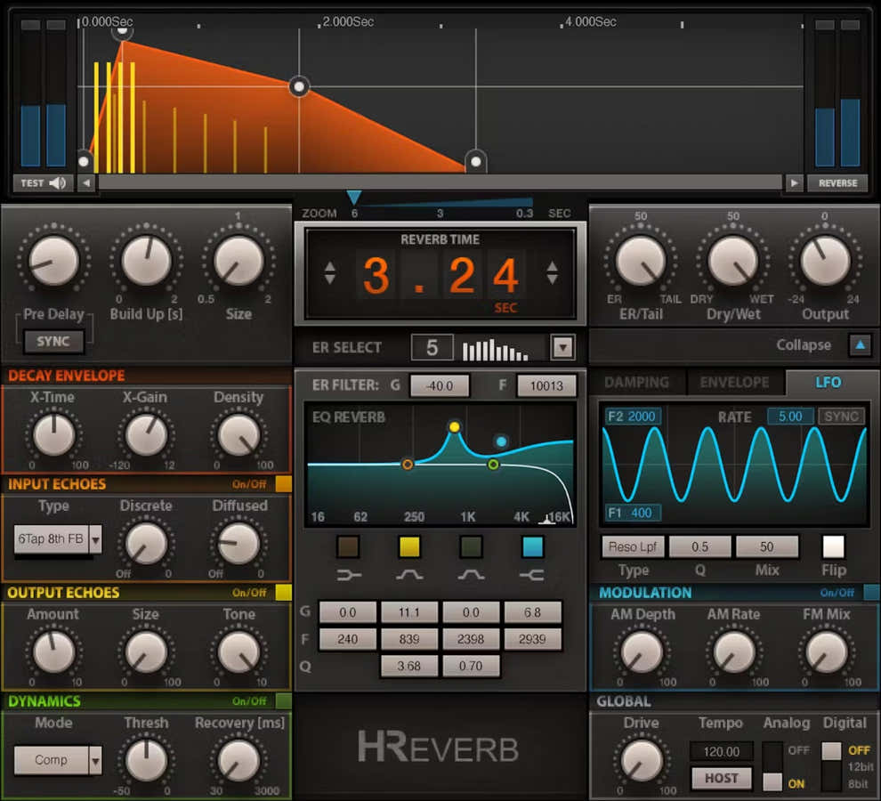H-Reverb Reverberação híbrida