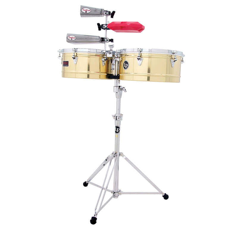 LP1314-B - 13" - 14" TIMBALES LATINA PRESTIGE SOLID BRASS