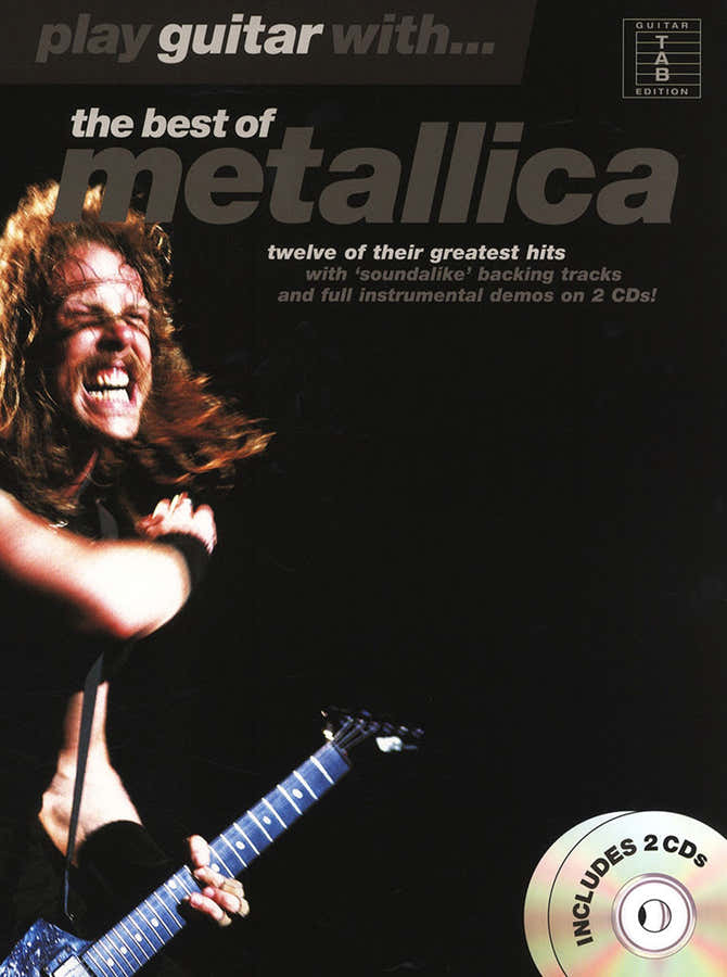 METALLICA - PLAY GUITAR WITH - BEST OF + 2 AUDIO EN LIGNE - GUITAR TAB