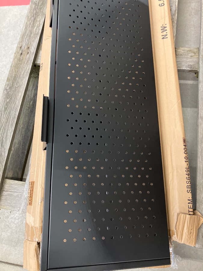 SBS649L EXTRA WIDE SHELF FOR SLATWALL - B Stock