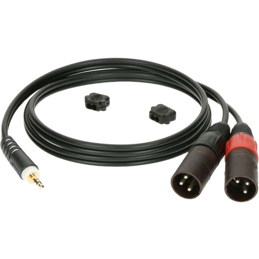 CABO Y 2 m MINI-JACK - 2 XLR MACHO