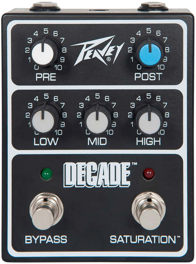 Pedal de pré-amplificador Peavey Decade