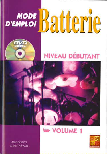 Thievon Eric - Batterie Mode D'emploi Debutant + DVD - Batterie