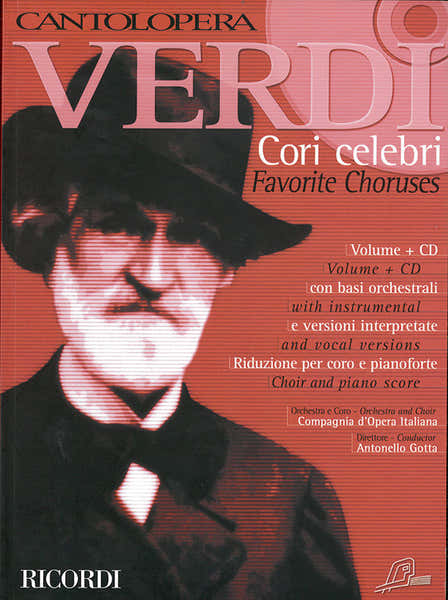 VERDI G. - CANTOLOPERA - CORI CELEBRI + CD - CHOEUR