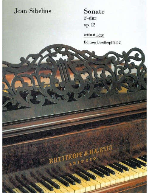 SIBELIUS JEAN - SONATE F-DUR OP. 12 - PIANO