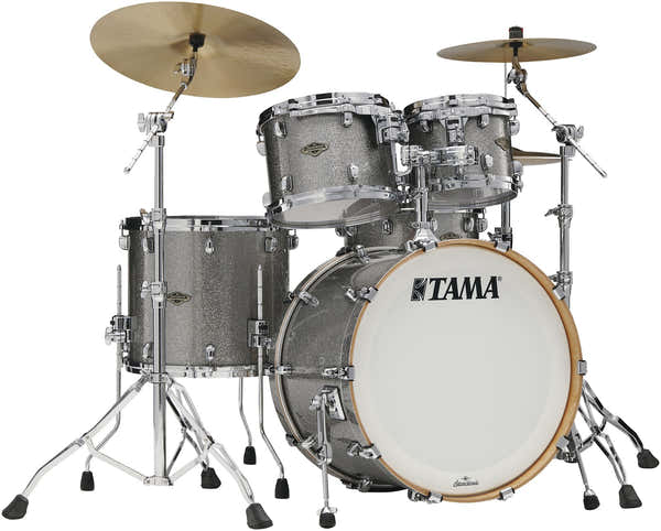 Tama WBR42S-SSS - Starclassic Walnut/Birch Stage 22" Prata fumada brilhante