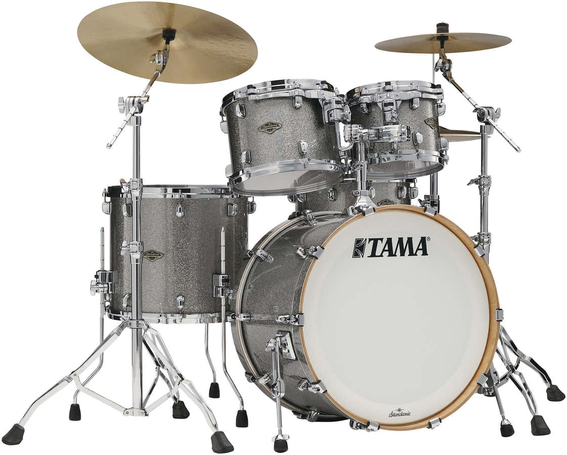 WBR42S-SSS - Starclassic Walnut/Birch Stage 22" Prata fumada brilhante