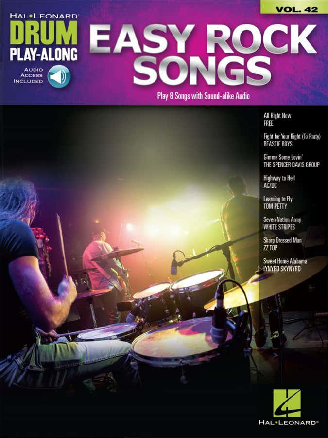 Drum Play Along Vol.42 Easy Rock Songs