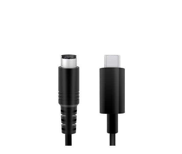 USB-C CABLE (MALE) TO MINI-DIN (FEMALE) 60CM