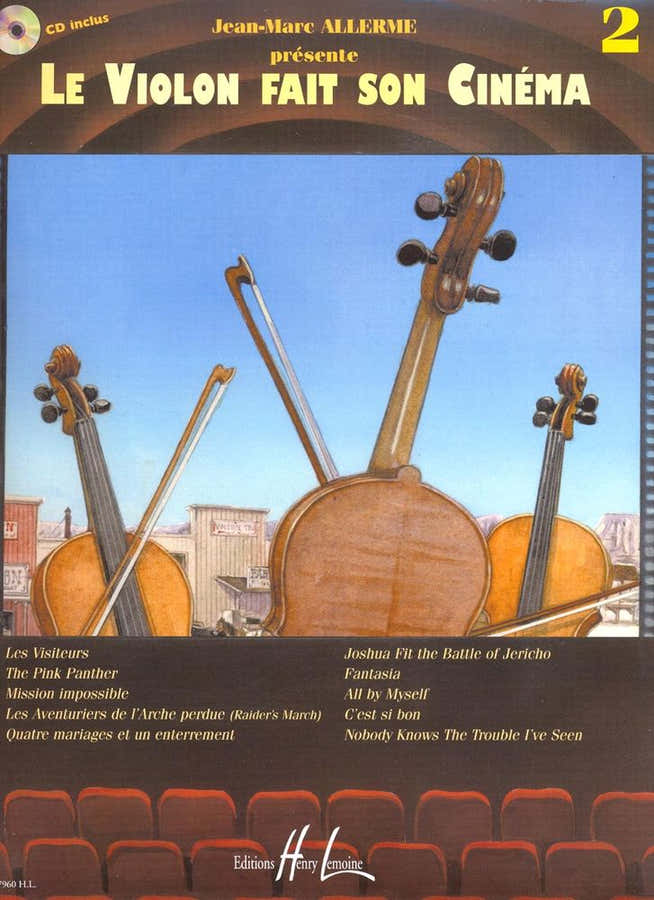 Alle - Le Violon Fait Son Cinema Vol.2 + Cd - Violon Piano