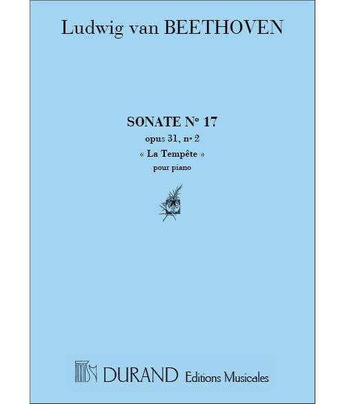 BEETHOVEN L.V. - SONATE EN RE MINEUR OP 31 N 2 N 17 - PIANO