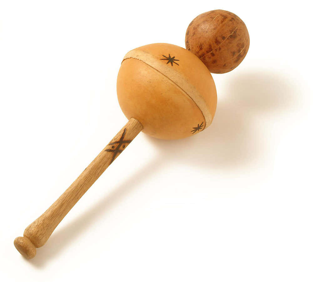 MPP004 - MARACAS TELEVI HANDLE - GOURD