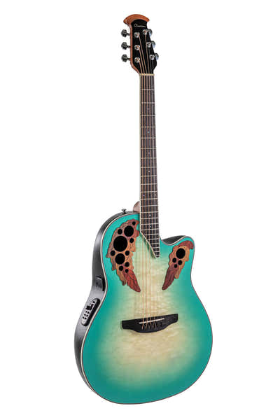 Ovation E-Acoustic Guitar Celebrity Elite Plus Mid Cutaway Mintburst