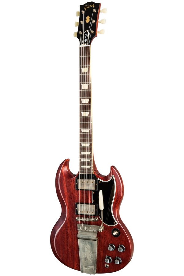 SG Standard 1964 com Maestro Vibrola Vos Cherry Red CS HRC