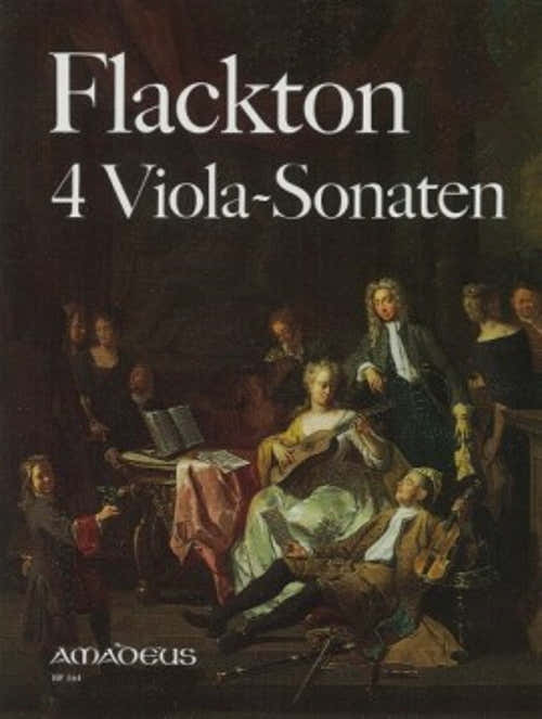 Flackton William - 4 Viola Sonaten Op.2 - Alto & Piano