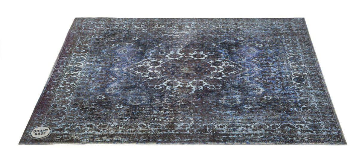VPCLB-BLU Tapete Vintage Persian Club Series 1.63 X 1.42M Antiderrapante Azul
