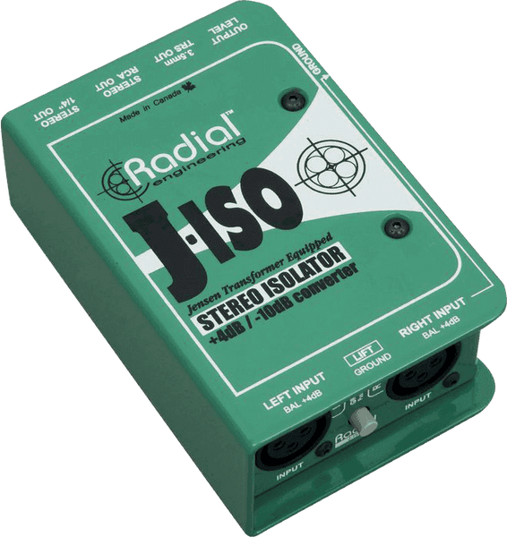 Radial J-iso Conversor estéreo
