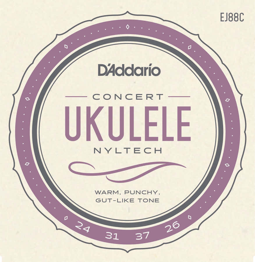 EJ88C Nyltech Ukulele Cordas Concerto