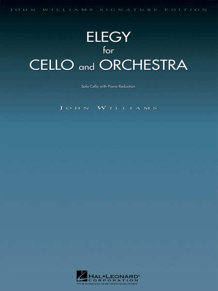 Elegy for Cello and Orchestra