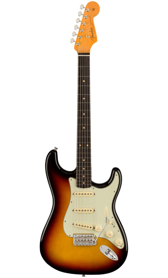 Stratocaster 1961 American Vintage II RW Sunburst de 3 cores