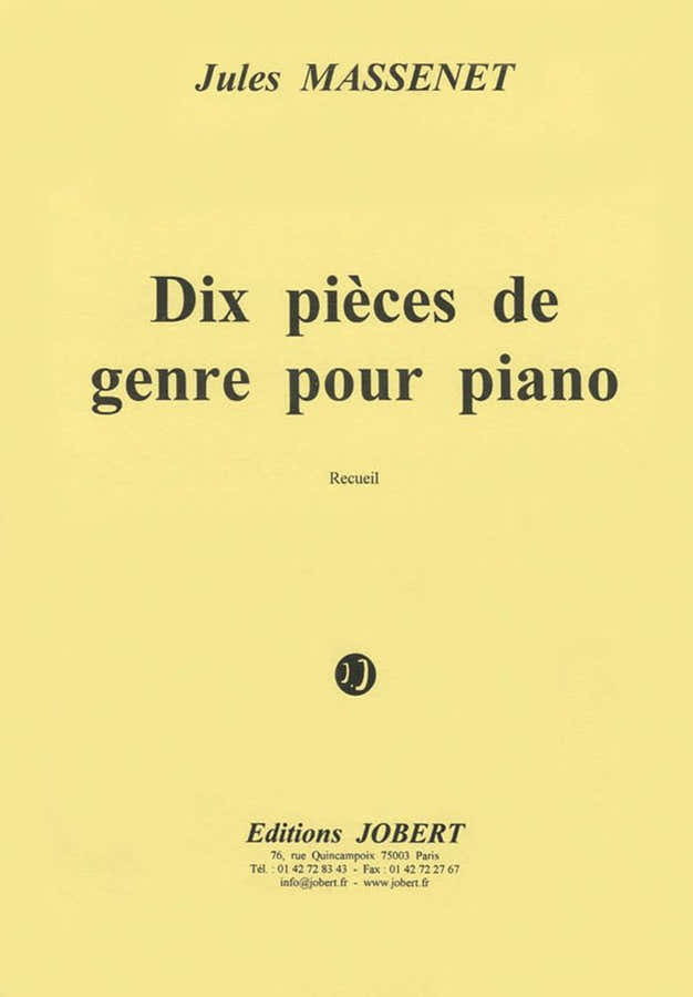 Massenet - Pièces De Genre (1) - Piano
