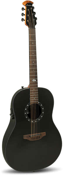 E-Acoustic Guitar Pro Series Ultra Mid-Depth Non-Cutaway Pitch Black
