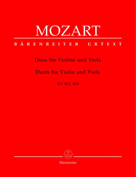 Moz W.A. - Duos Kv 423 424 - Violon Alto