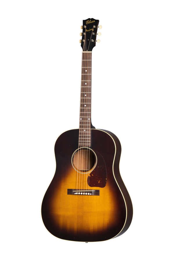 J-45 1942 Banner Envelhecido ligeiro Sunburst Vintage CSHR