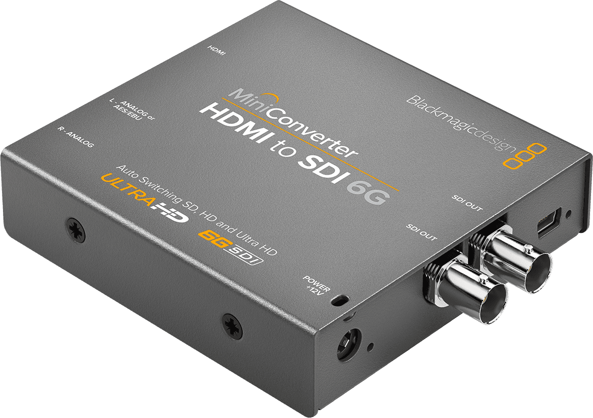 Mini conversor - HDMI para SDI 6G