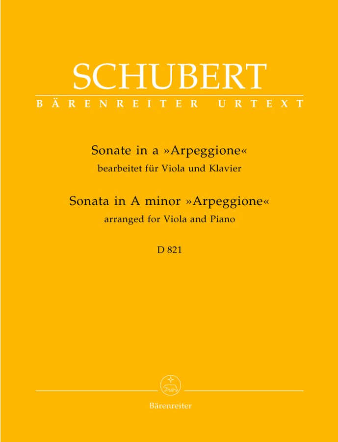 Schubert F. - Sonate Eggione En La Mineur D 821 - Alto Pian0
