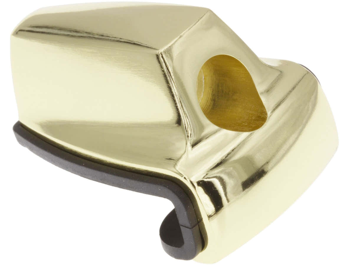 Dc6Br Die Cast Bass Drum Claw Hook With Gasket Brass Finish X1