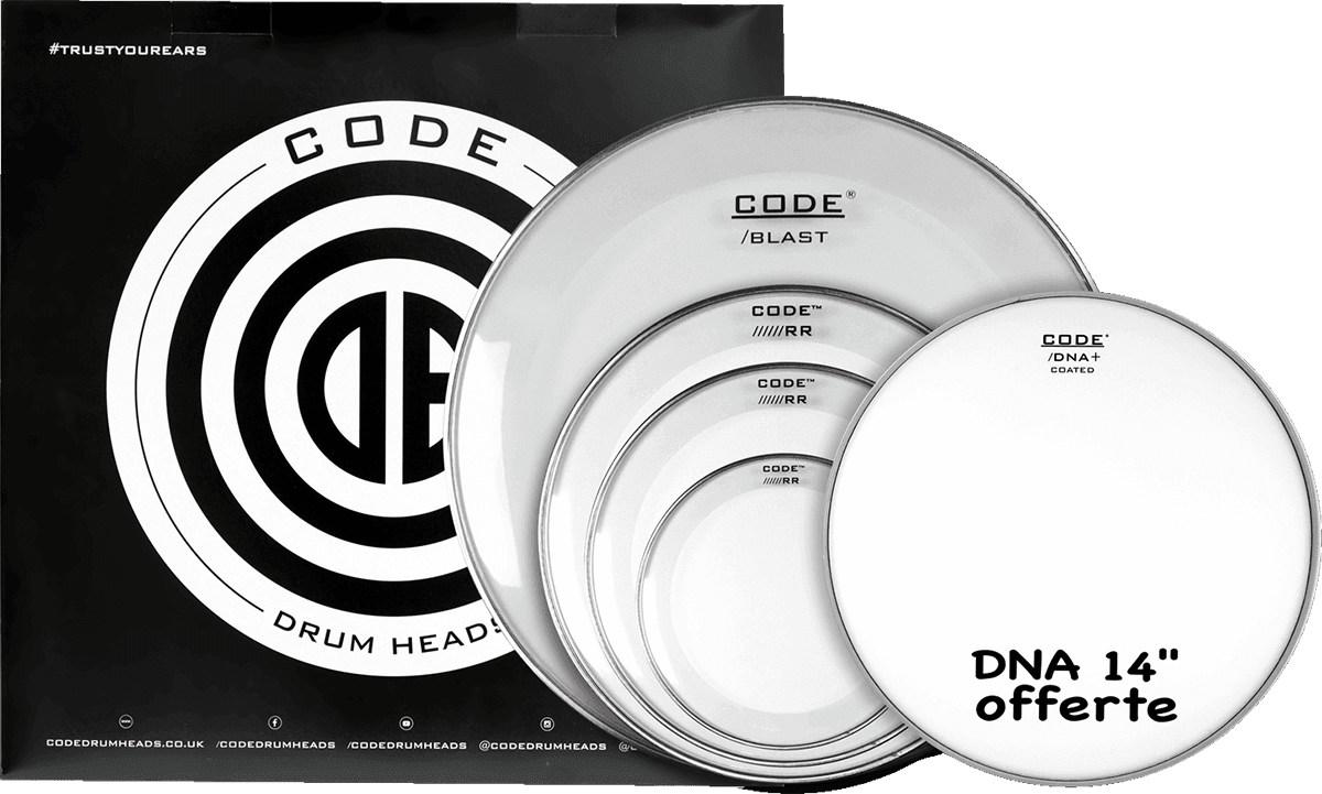 Pack Completo Reso Ring Transparente 10/12/14/20 + 14" DNA Revestida