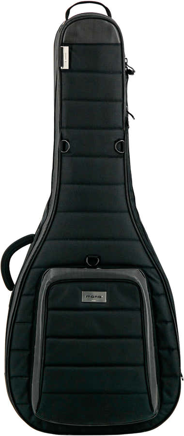 2 Electric & Acoustic Guitars (With Wheels) - Black