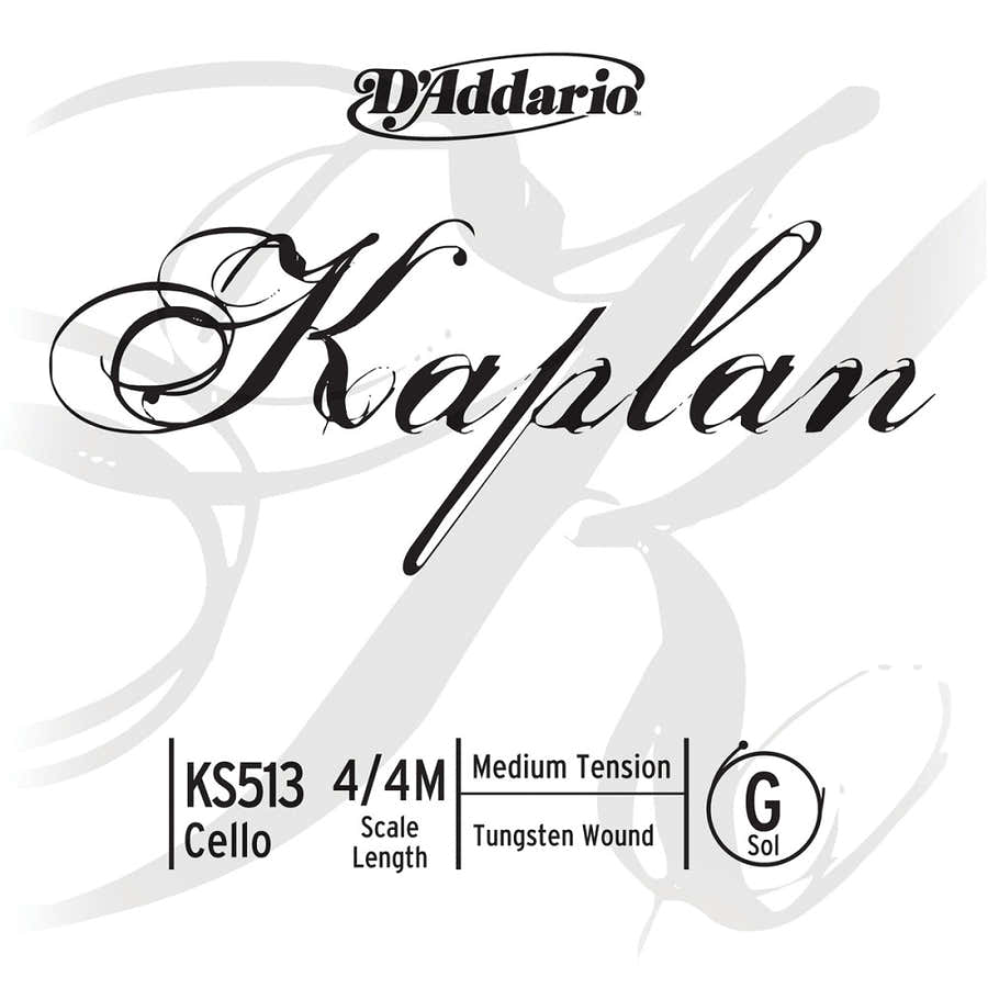 4/4 KAPLAN CELLO SINGLE G STRING SCALE MEDIUM TENSION