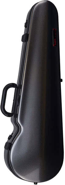 BAM Estojo de Violino 4/4 Hightech - Prateado Carbono