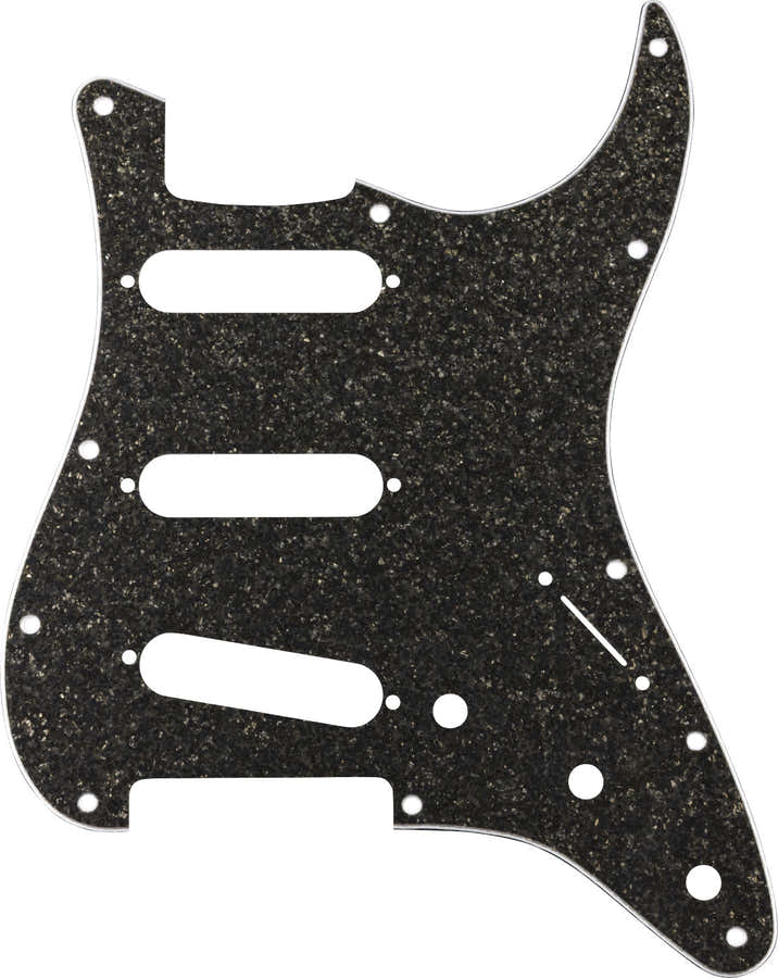 Hybrid Vidro/Glitter Strat S/S/S Escudo, brilho cinzento escuro