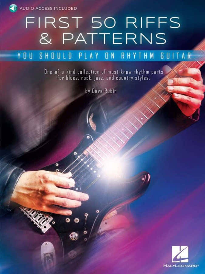 First 50 Riffs & Patterns Guitare - Rubin