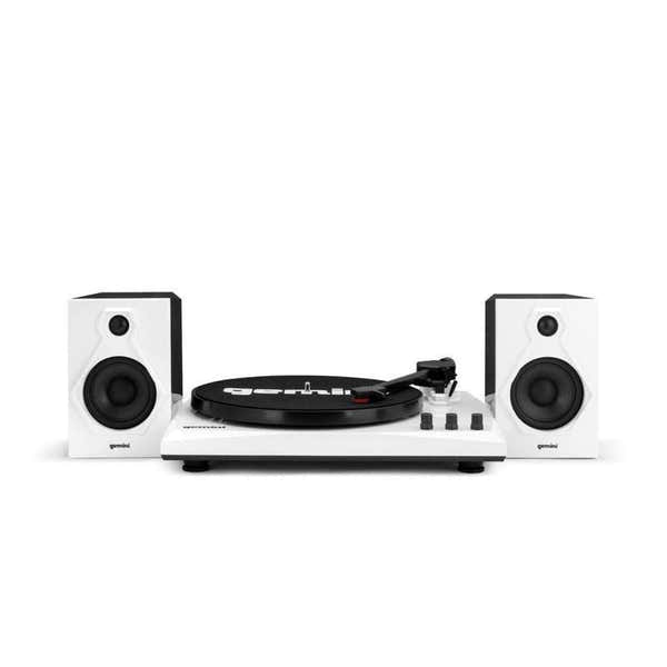 Gemini TT-900BW - WHITE AMPLIFIED RECORD TURN SYSTEM