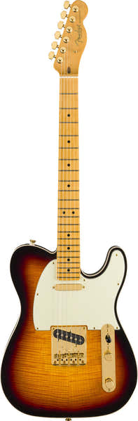Telecaster Custom American Professional II LTD 75 Anni MN Sunburst de 2 cores