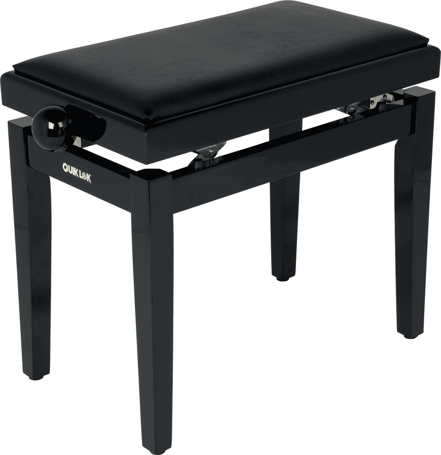 Banco para teclado PB100BKL Preto brilhante