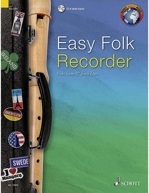 Easy Folk Recorder - Descant Flute A Bec