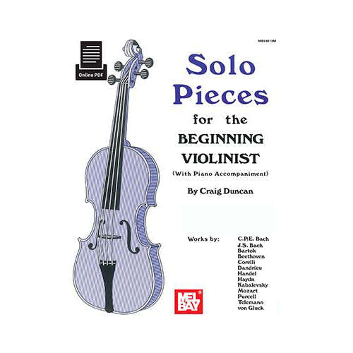 Duncan Craig - Solo Pieces For The Beginning Violinist - Violin