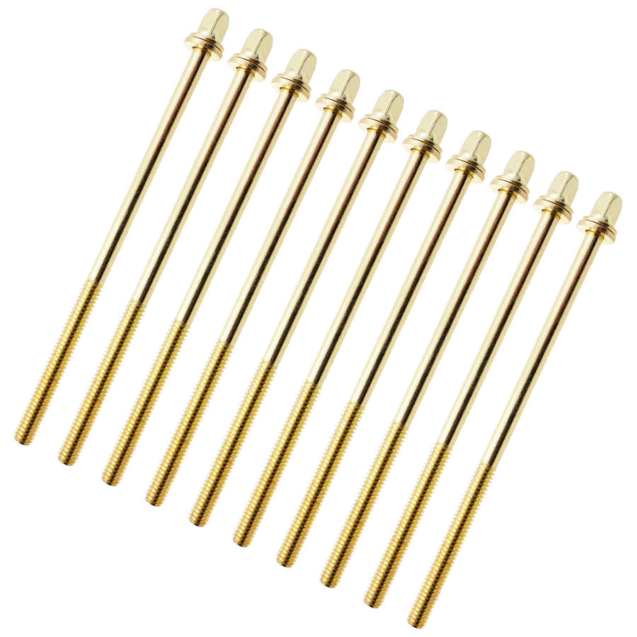 Tirante 110mm Dourado Com Anilha - Rosca 7/32" (X10)